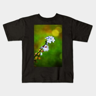 A Forget Me Not flower Kids T-Shirt